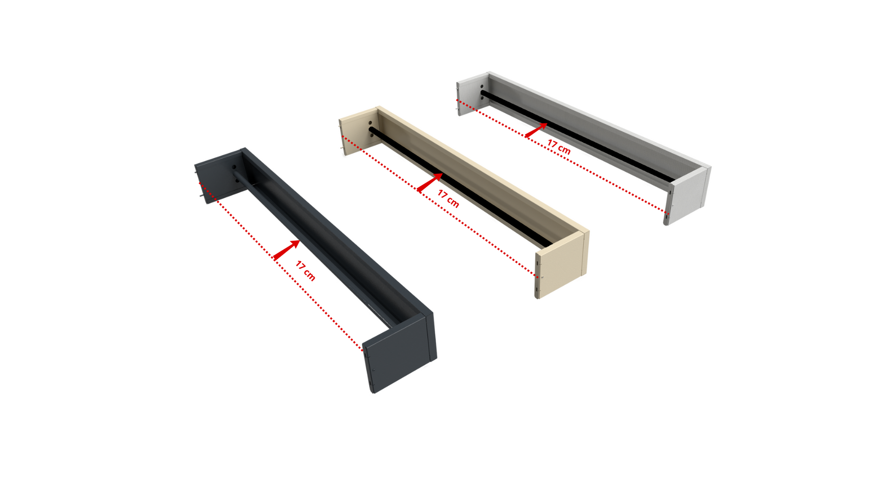 Support rideau pour coffre volet roulant - Cache coffre volet roulant ...