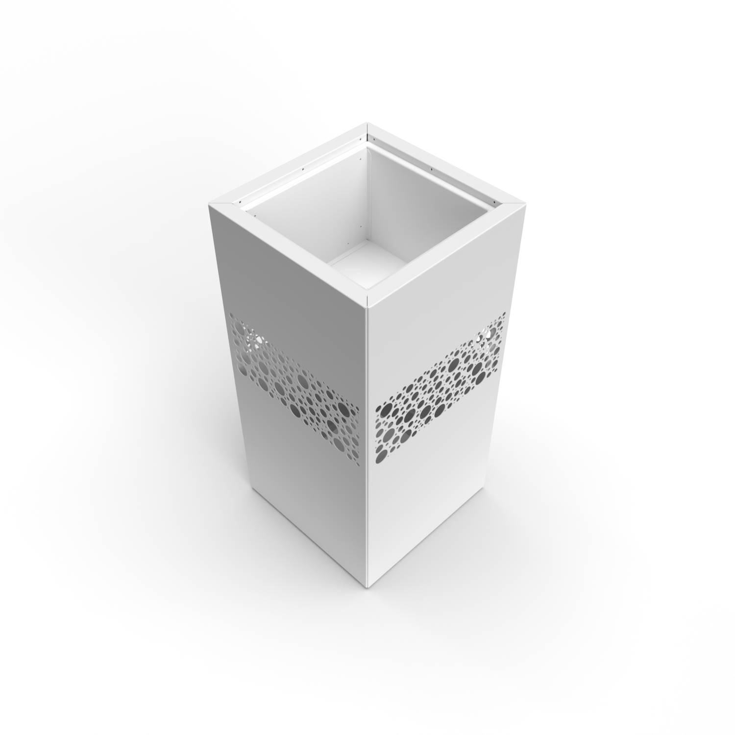 Jardinière en aluminium thermolaqué